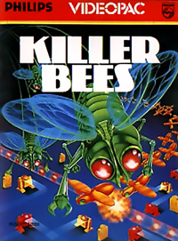 Killer Bees Magnavox Odyssey 2  box art
